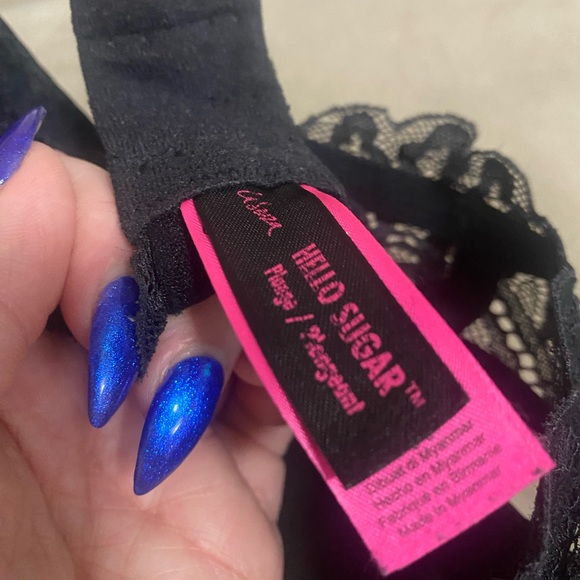 Hello sugar lace black bra B38 - Picture 7 of 7